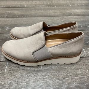 Franco Sarto Light Tan Leather Platform Shoes Women’s Size 6 M